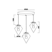 Купить с доставкой по Москве и России Подвесной светильник Vele Luce VL1154P03