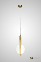 Подвесной светильник AM Group AM462 POLISHED GOLD Фото Подвесной светильник AM Group AM462 POLISHED GOLD