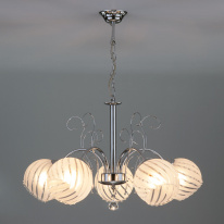 Цена на Подвесная люстра Eurosvet 30002/5 хром