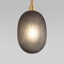 Цена на Каскадная люстра Eurosvet 50266 дымчатый/прозрачный/янтарный