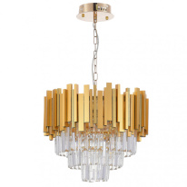 Цена на Подвесная люстра Natali Kovaltseva BELLEZZA 81427/5C GOLD
