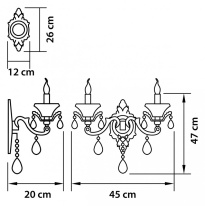 Цена на Бра Lightstar 786622