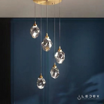 Фото Каскадная люстра iLedex 9701P/5R BR
