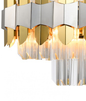 Купить Каскадная люстра Natali Kovaltseva SKALA 81435/6C BRASS SILVER