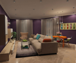 Купить с доставкой по Москве и России Влагозащищенный светильник Denkirs DK2404-BK