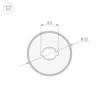 Купить Профиль Arlight 045866