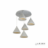 Каскадная люстра iLedex WL8858-5 WH Каскадная люстра iLedex WL8858-5 WH в интернет магазине Гет Лайт
