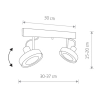 Купить Спот Nowodvorski 9597