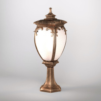 Фото Садово-парковый светильник Elektrostandard Andromeda S (GLYF-8024S) черное золото