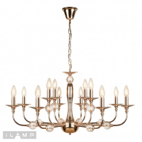 Цена на Подвесная люстра iLamp 1030-8+4GD