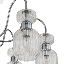 Цена на Люстра на штанге Escada 1141/6PL Chrome/Clear