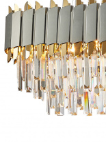 Купить Каскадная люстра Natali Kovaltseva QUEEN II 81450/12C GOLD