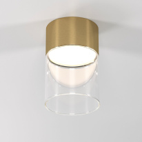 Купить Накладной светильник Elektrostandard 25047/LED 10W 4000К латунь/прозрачный