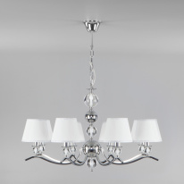 Цена на Подвесная люстра Eurosvet 60097/8 хром