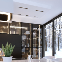 Цена на Встраиваемый светильник Elektrostandard 9921 LED 10W 4200K белый/черный