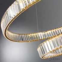 Купить Каскадная люстра iLedex 10920P/2-60W-3000K (10/6) GL-CL