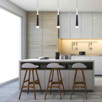 Подвесной светильник Elektrostandard DLR038 7+1W 4200K черный матовый Цена на Подвесной светильник Elektrostandard DLR038 7+1W 4200K черный матовый