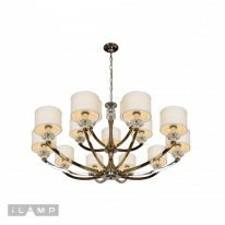 Подвесная люстра iLamp 85175/10+5 CR в интернет магазине Гет Лайт