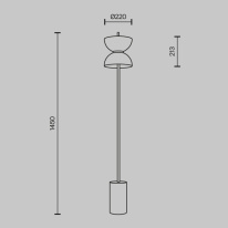 Торшер Maytoni MOD178FL-L11G3K Торшер Maytoni MOD178FL-L11G3K в интернет магазине Гет Лайт