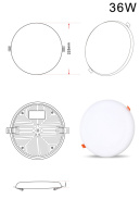 Купить Встраиваемый светильник Zortes ZRS.57793.36