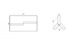 Купить Накладной светильник Donolux DL18786/12C Black