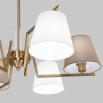 Люстра на штанге Eurosvet 60149/6 латунь в интернет магазине Гет Лайт