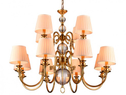 Фото Подвесная люстра Newport 3106+6 B/C без абажуров
