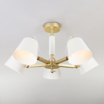 Фото Люстра на штанге Eurosvet 70083/5 золото