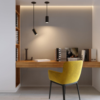 Купить Спот Elektrostandard Drop 8W черный (50222 LED)