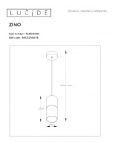 Цена на Подвесной светильник LUCIDE 74410/01/02