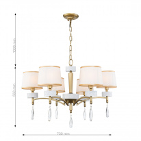 Купить Подвесная люстра Favourite 2706-6P