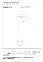 Купить с доставкой по Москве и России Садово-парковый светильник LUCIDE 14881/70/31