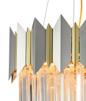 Каскадная люстра Natali Kovaltseva QUEEN 79006/6C BRASS SILVER Цена на Каскадная люстра Natali Kovaltseva QUEEN 79006/6C BRASS SILVER