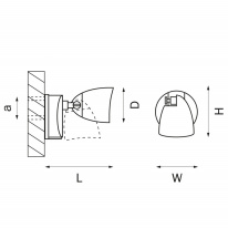 Прожектор Lightstar 374147 в интернет магазине Гет Лайт