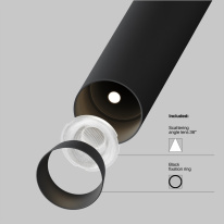 Цена на Светильник на шине Maytoni Technical TR141-2-6W3K-M-B