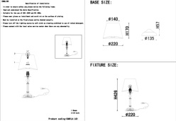 Купить Настольная лампа Crystal Lux CAMILA LG1 GOLD