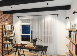 Купить с доставкой по Москве и России Накладной светильник Denkirs DK2050-BK