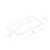 Встраиваемый светильник ARTE Lamp A9214PL-2WH в интернет магазине Гет Лайт