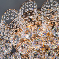 Цена на Накладная люстра Eurosvet 16017/9 золото Strotskis