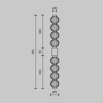 Бра Maytoni MOD555WL-L13G3K Купить с доставкой по Москве и России Бра Maytoni MOD555WL-L13G3K