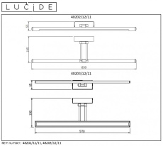 Купить Светильник для картин LUCIDE 48202/12/11