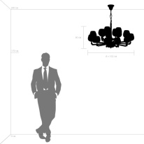 Купить с доставкой по Москве и России Подвесная люстра Lightstar 706152