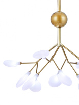 Цена на Подвесная люстра Natali Kovaltseva GRACE 75124/8С GOLD SATIN