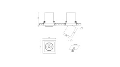 DesignLed SPL-SQ1-12-WW в интернет магазине Гет Лайт