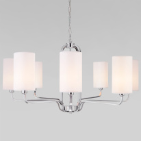 Подвесная люстра Eurosvet 60128/8 хром в интернет магазине Гет Лайт