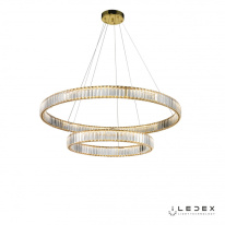 Фото Каскадная люстра iLedex 10920P/2-60W-3000K (10/6) GL-CL
