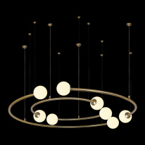 Подвесная люстра LOFT IT 10155/1100 Gold Подвесная люстра LOFT IT 10155/1100 Gold в интернет магазине Гет Лайт