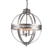 Фото Подвесная люстра DeLight Collection KM0115P-4M nickel