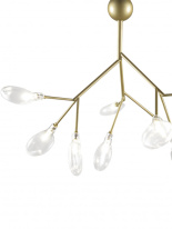 Купить Подвесная люстра Natali Kovaltseva GRACE 75554/9С GOLD SATIN