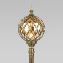 Купить Садово-парковый светильник Elektrostandard Sirius F черное золото